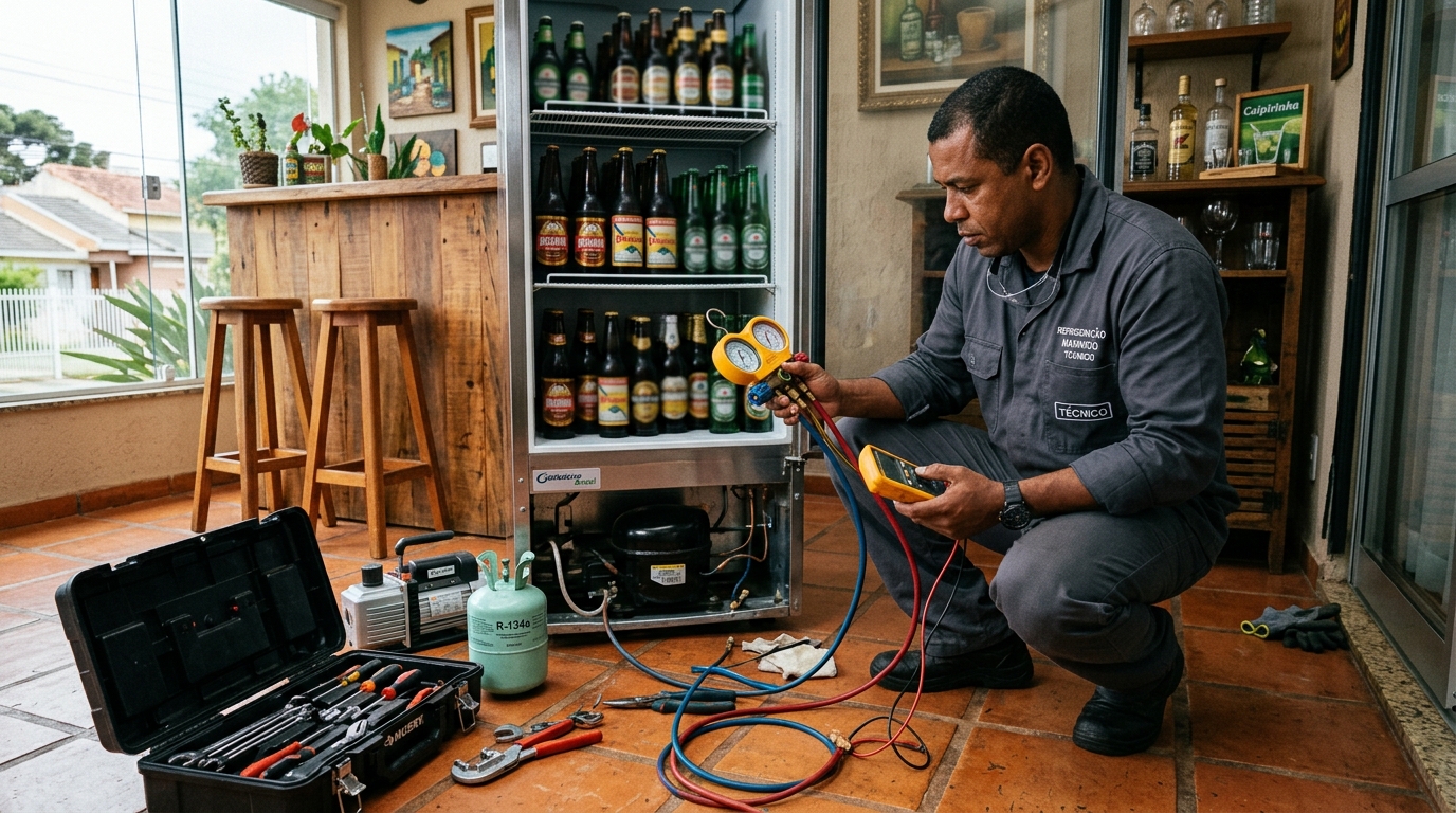 Conserto de Cervejeira em Curitiba‑PR